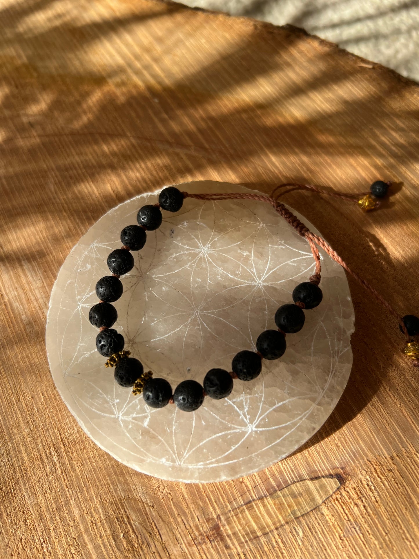 Lava Stone Bracelet