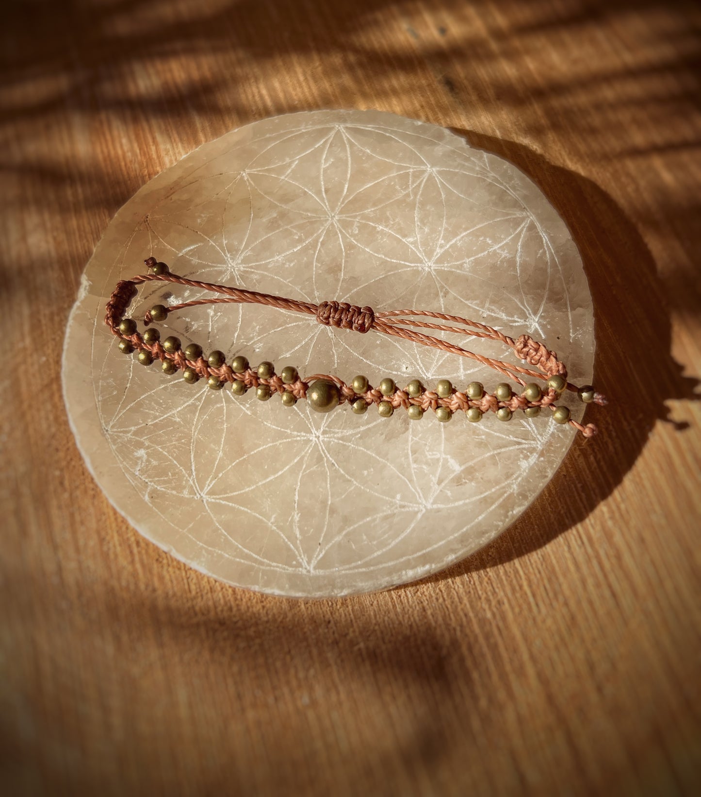 Brass bead Bracelet