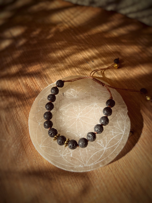 Lava Stone Bracelet